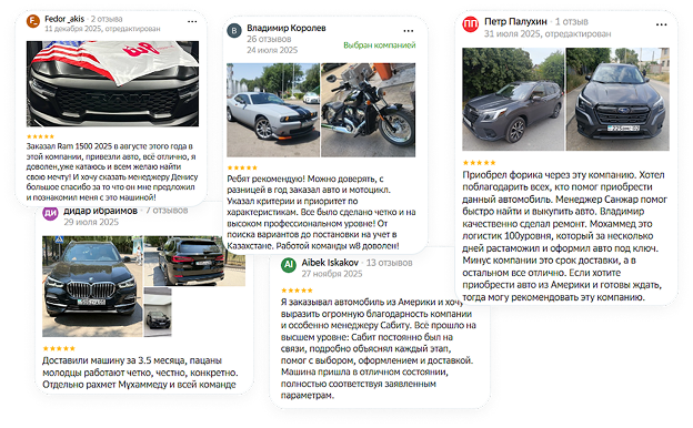 Reviews from clients